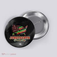 Juneteenth Freedom Day USA Button thumb 0