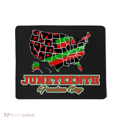 Juneteenth Freedom Day USA Mousepad