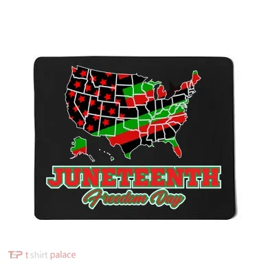 Juneteenth Freedom Day USA Mousepad
