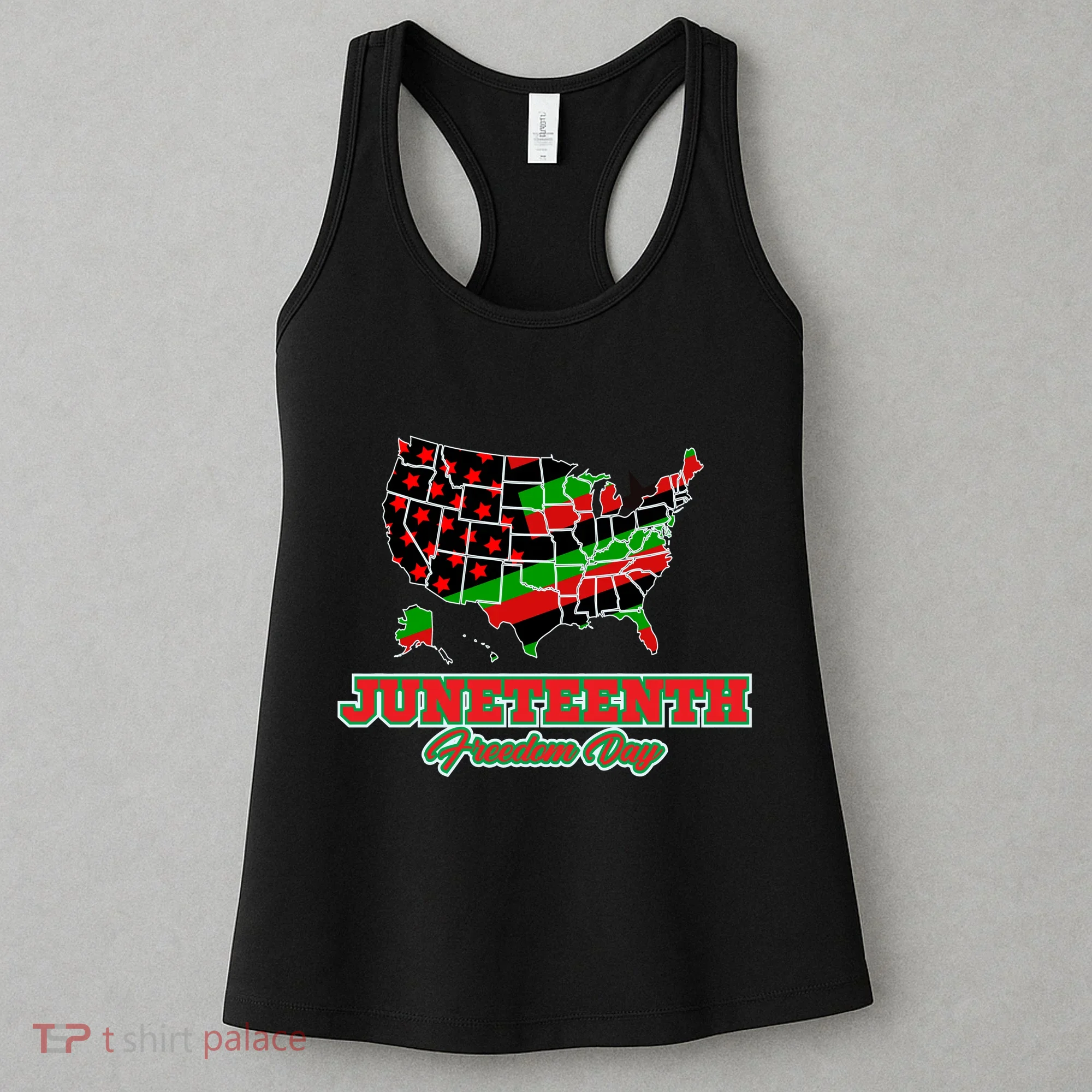 Juneteenth Freedom Day USA Women's Tank Top
