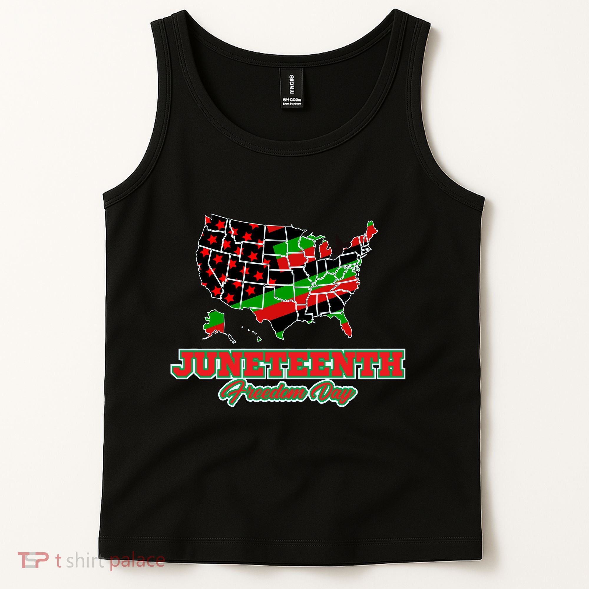 Juneteenth Freedom Day USA Tank Top