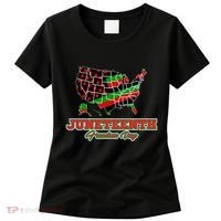 Juneteenth Freedom Day USA Women's T-Shirt thumb 0