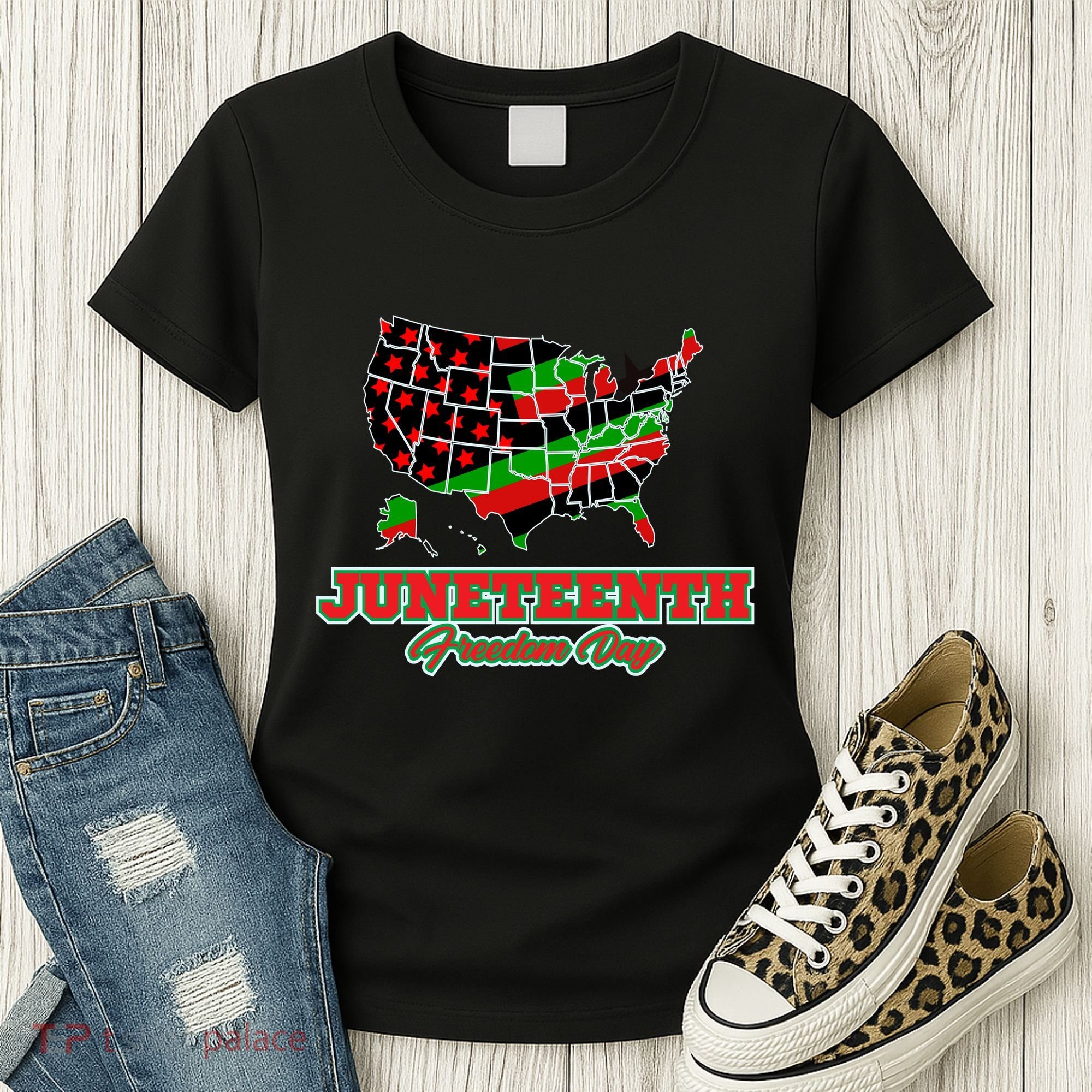 Juneteenth Freedom Day USA Women's T-Shirt