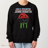 Juneteenth Freedom Fist Women's Sweatshirt thumb 0