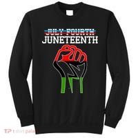 Juneteenth Freedom Fist Sweatshirt thumb 0