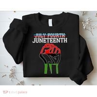 Juneteenth Freedom Fist Sweatshirt thumb 2