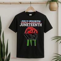 Juneteenth Freedom Fist T-Shirt thumb 2