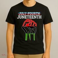 Juneteenth Freedom Fist T-Shirt thumb 3