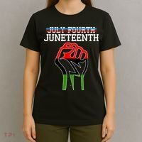 Juneteenth Freedom Fist T-Shirt thumb 4