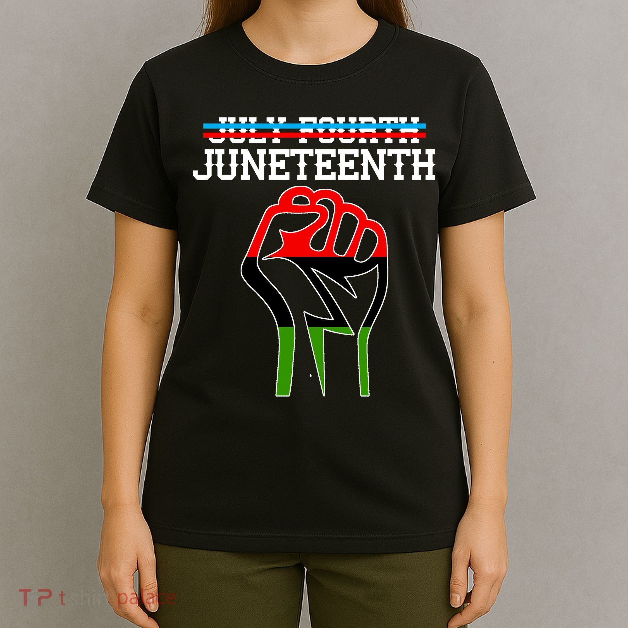 Juneteenth Freedom Fist T-Shirt