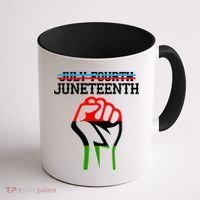 Juneteenth Freedom Fist Coffee Mug thumb 1