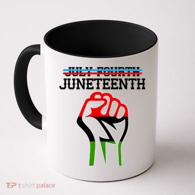Juneteenth Freedom Fist Coffee Mug