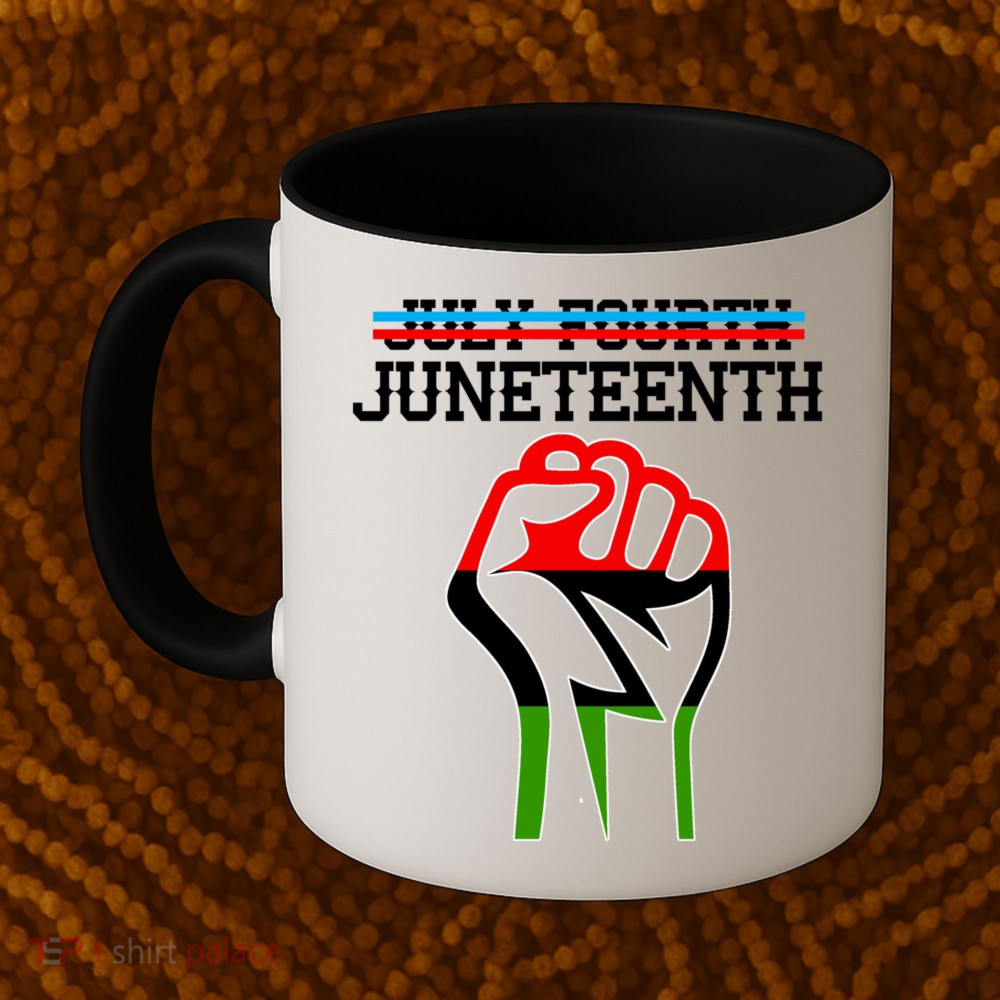 Juneteenth Freedom Fist Coffee Mug