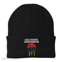 Juneteenth Freedom Fist Beanie thumb 0