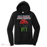Juneteenth Freedom Fist Women's Hoodie thumb 0