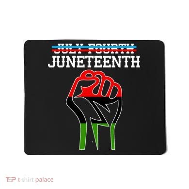 Juneteenth Freedom Fist Mousepad