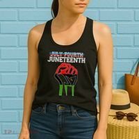 Juneteenth Freedom Fist Women's Tank Top thumb 2