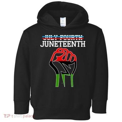 Juneteenth Freedom Fist Toddler Hoodie