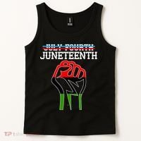 Juneteenth Freedom Fist Tank Top thumb 2