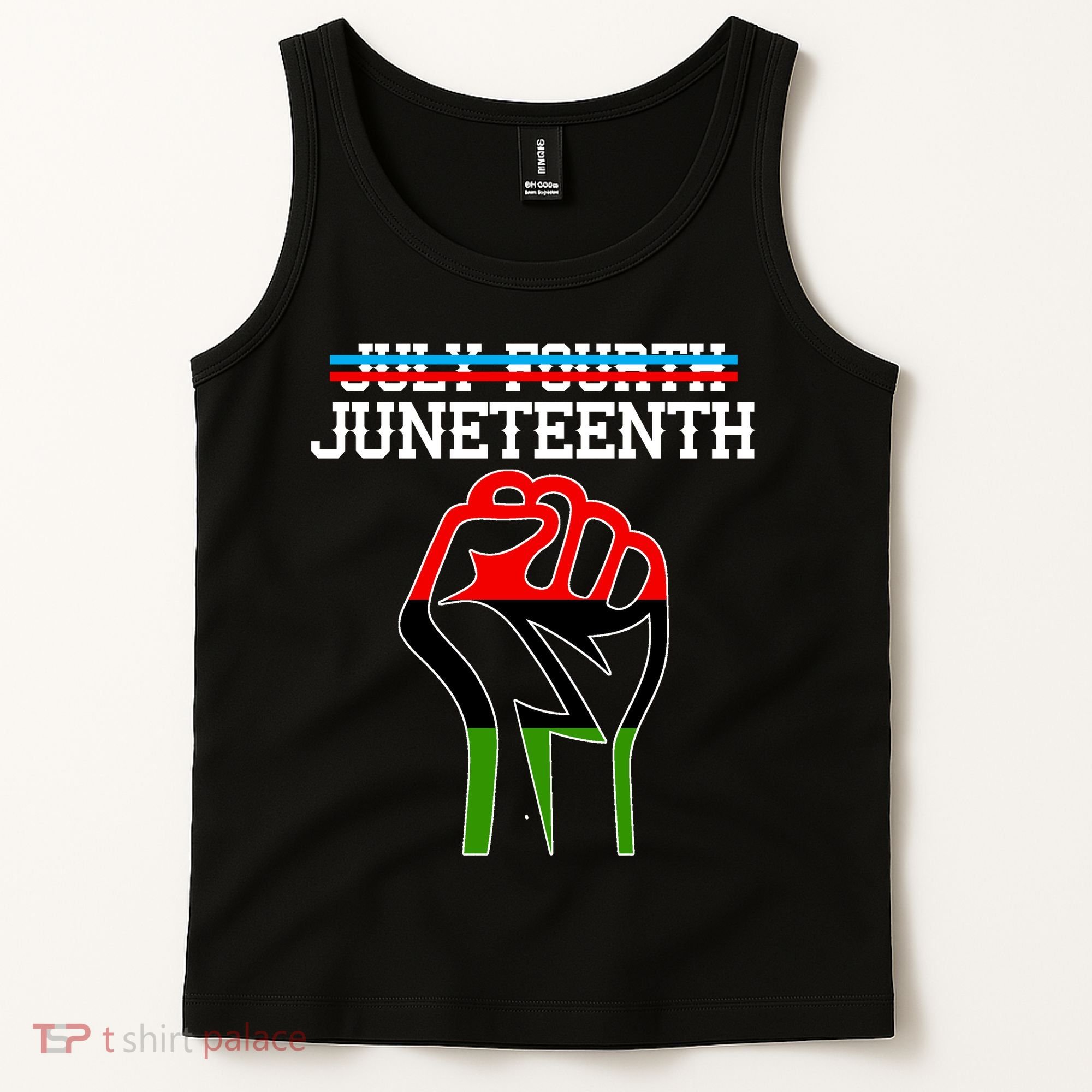 Juneteenth Freedom Fist Tank Top