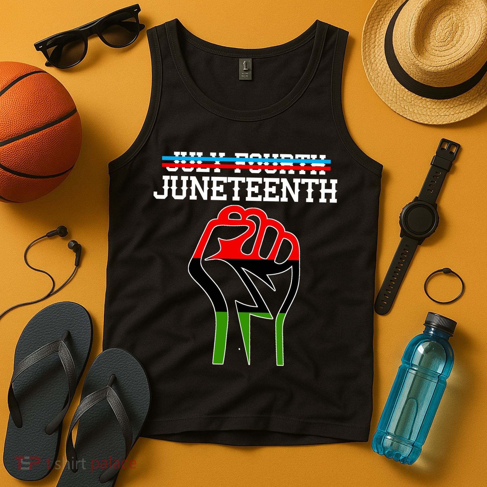 Juneteenth Freedom Fist Tank Top