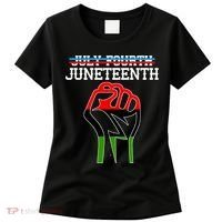 Juneteenth Freedom Fist Women's T-Shirt thumb 0