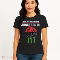 Juneteenth Freedom Fist Women's T-Shirt thumb 4