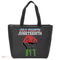 Juneteenth Freedom Fist Tote Bag thumb 0