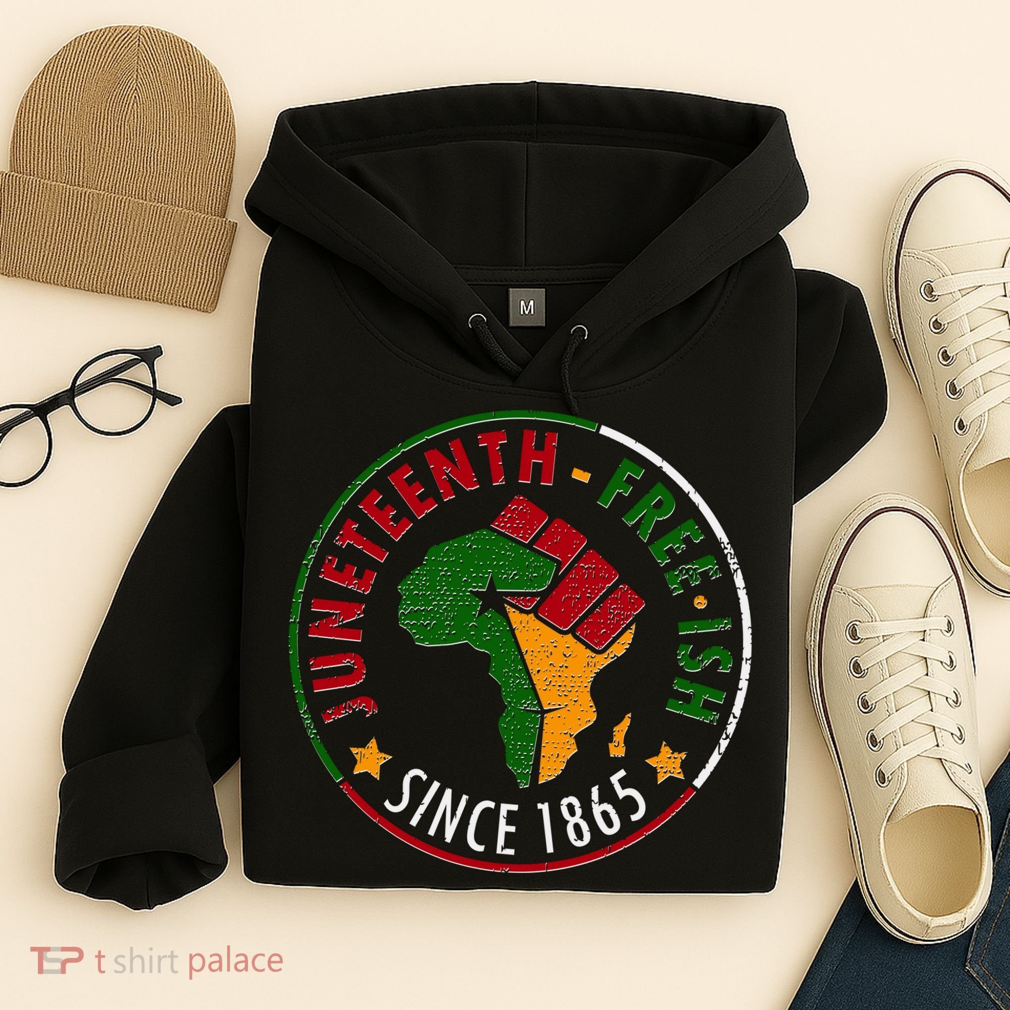 Juneteenth Freeish Since 1865 Hoodie