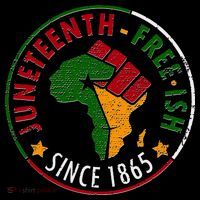 Juneteenth Freeish Since 1865 Backpack thumb 2
