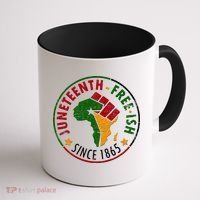Juneteenth Freeish Since 1865 Coffee Mug thumb 1
