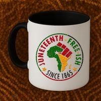 Juneteenth Freeish Since 1865 Coffee Mug thumb 2
