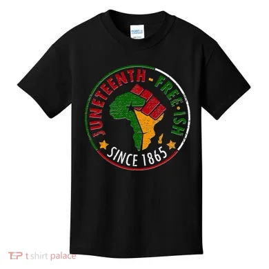 Juneteenth Freeish Since 1865 Kids T-Shirt