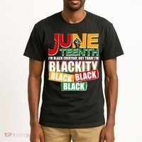 Juneteenth I'm Black Everyday But Today I'm Blackity Black  Tall T-Shirt thumb 2