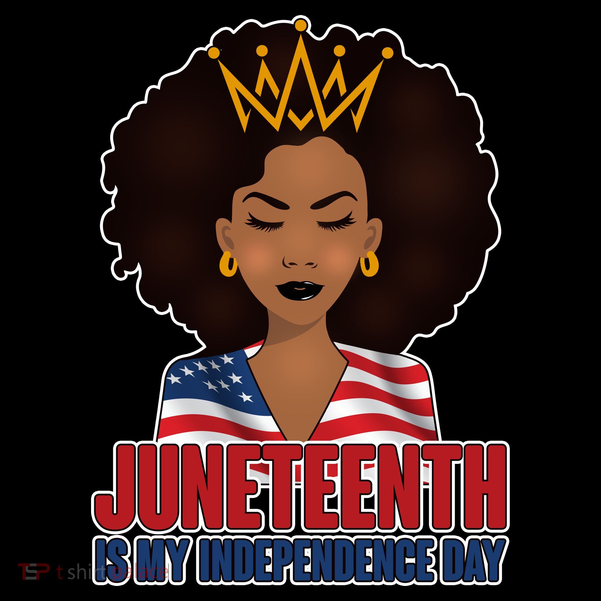 Juneteenth Is My Independence Day African American USA Flag Coffee Mug
