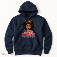 Juneteenth Is My Independence Day African American USA Flag Hoodie thumb 0