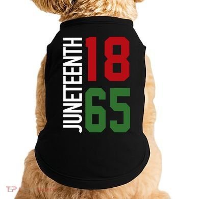 Juneteenth Jersey 1865 Doggie Tank