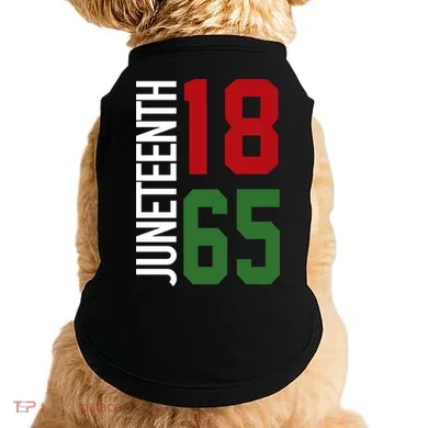 Juneteenth Jersey 1865 Doggie Tank