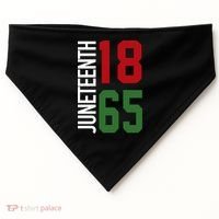 Juneteenth Jersey 1865 USA-Made Doggie Bandana thumb 0