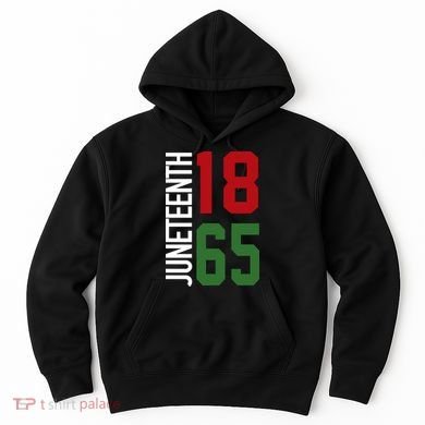 Juneteenth Jersey 1865 Hoodie