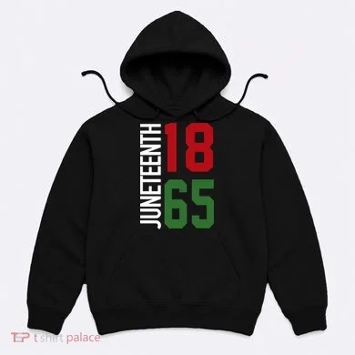 Juneteenth Jersey 1865 Hoodie