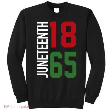 Juneteenth Jersey 1865 Sweatshirt