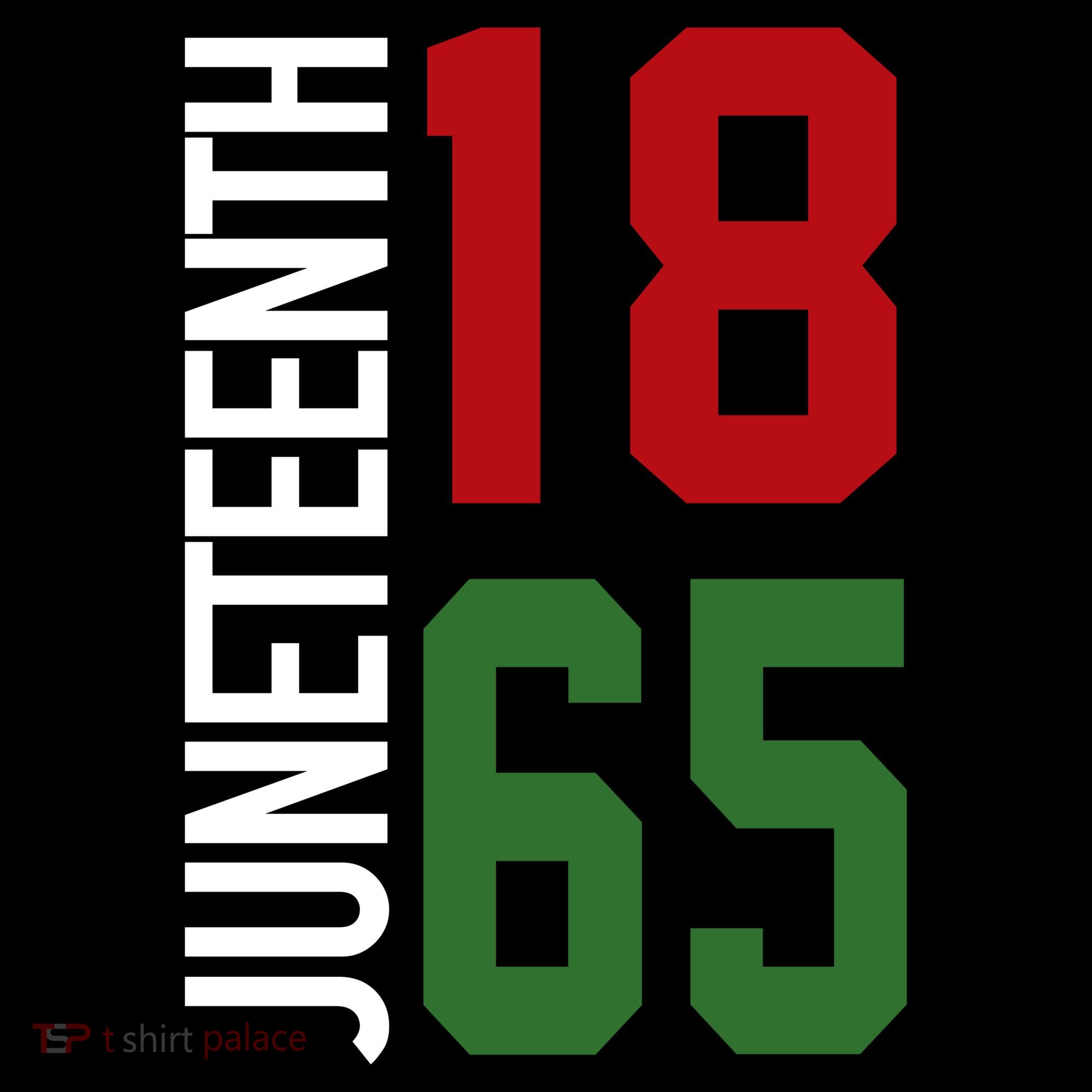 Juneteenth Jersey 1865 Bucket Hat