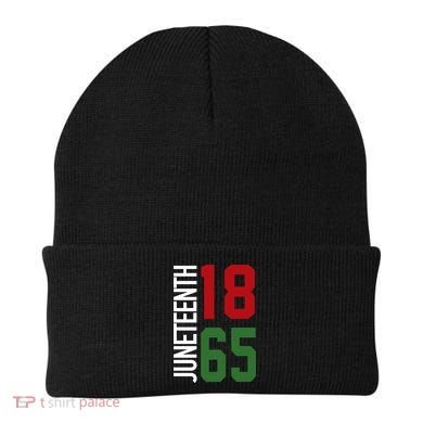Juneteenth Jersey 1865 Beanie
