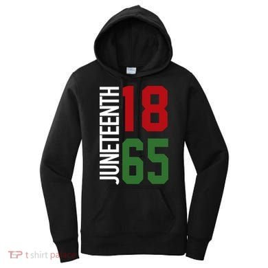 Juneteenth Jersey 1865 Women's Hoodie