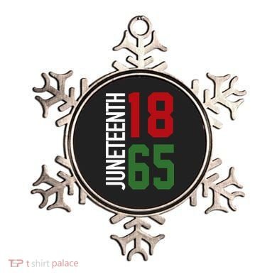 Juneteenth Jersey 1865 Ornament