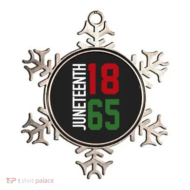 Juneteenth Jersey 1865 Ornament