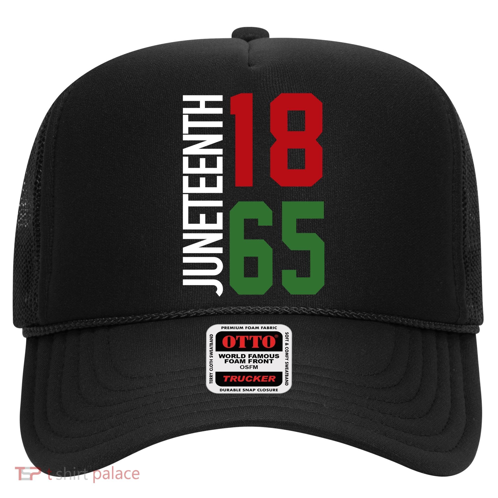 Juneteenth Jersey 1865 Hat
