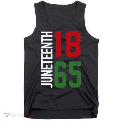 Juneteenth Jersey 1865 Tank Top