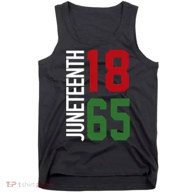 Juneteenth Jersey 1865 Tank Top